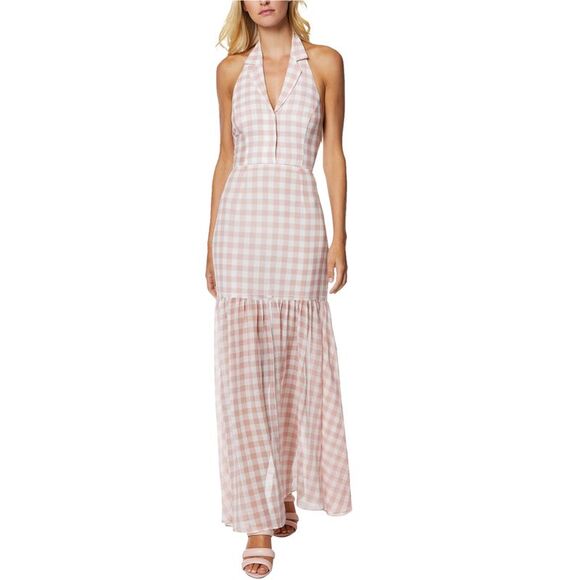 Avec Les Filles Dresses & Skirts - Avec Les Filles Womens Gingham Maxi Dress, NWT